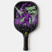 TOCOCLAWS "Zombie Flow" Pro Pickleball Paddle (Achterkant)