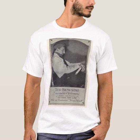 Tod Browning 1921 T-shirt (Voorkant)