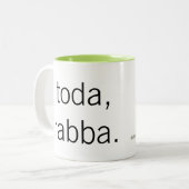 Toda, Rabba Mok (Voorkant links)