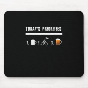 Todagprioriteit Funny Mountain Bike Muismat