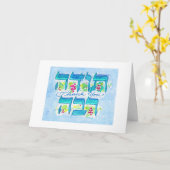 Todah Rabah bedankt Kaart (Gele Bloem)