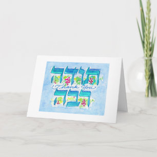 Todah Rabah bedankt Kaart