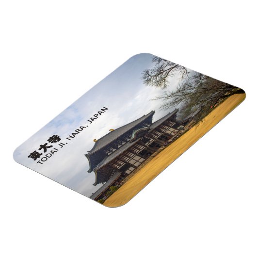 Todai-ji 東大寺 Nara, Japan Reizen Magneet (Linkerzijde)