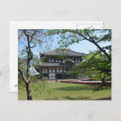Todai-ji in Nara, Briefkaart Japan (Voorkant / Achterkant)
