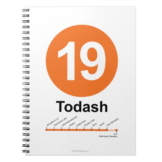 Todash Notitieboek (Voorkant)