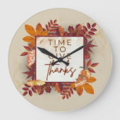 TODAY BE THANKFUL, TIEMPO DE SER AGRADECIDO GROTE KLOK (Voorkant)