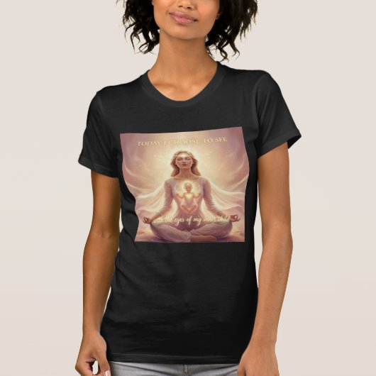  Today I Choose  – Inner Child Meditation Light T-shirt (Voorkant)