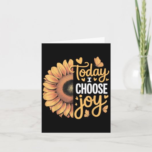 Today I Choose Joy Kaart (Voorkant)