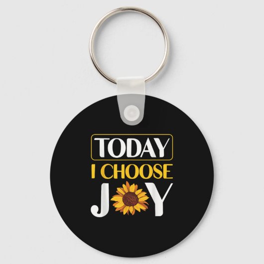 Today I Choose Joy Sleutelhanger (Voorkant)