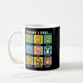 Today I Feel... Funny Animals Emotional Boxes Emot Koffiemok (Links)