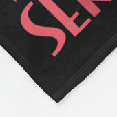 Today I'm A Serious Goose Funny Cowboy Goose  Fleece Deken (Hoek)