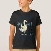 Today I'm A Serious Goose Funny Lifting Weights Gy T-shirt (Voorkant)