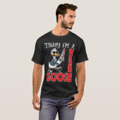 Today Im A Serious Goose Silly Goose Cute T-Shirt (Voorkant volledig)