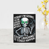 Today I'm Going To Be Sensible And Behave Myself S Kaart (Gele Bloem)