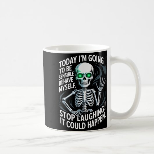 Today I'm Going To Be Sensible And Behave Myself S Koffiemok (Rechts)