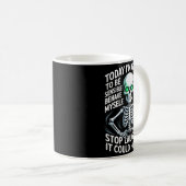 Today I'm Going To Be Sensible And Behave Myself S Koffiemok (Voorkant rechts)