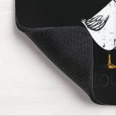 Today Im Serious Goose Briefcase Funny Silly Humor Muismat (Hoek)