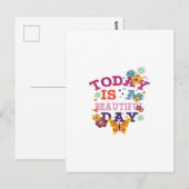 today is a beautiful day briefkaart (Voorkant / Achterkant)