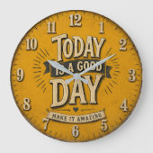 Today Is a Good Day Grote Klok (Voorkant)