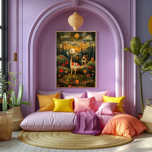 Today is a New Beginning - Póster Inspirador. Perfect Poster