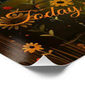 Today is a New Beginning - Póster Inspirador. Perfect Poster (Hoek)