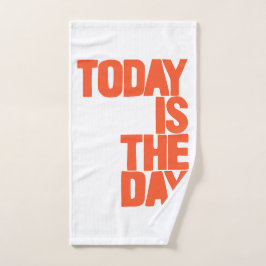 Today is the day bad handdoek