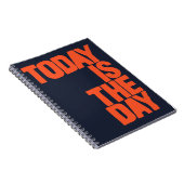 Today is the day notitieboek (Rechterzijde)
