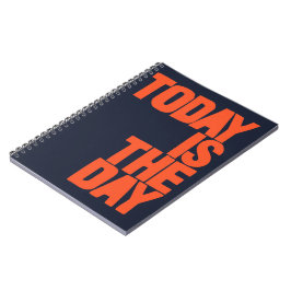 Today is the day notitieboek