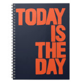 Today is the day notitieboek (Voorkant)