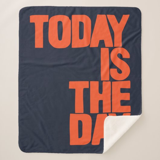 Today is the day sherpa deken (Voorkant)