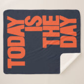 Today is the day sherpa deken (Voorkant (horizontaal))