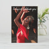 Today we Celebrate You! Greeting Card Kaart (Staand voorkant)