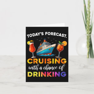 Todays Forecast cruise met de mogelijkheid van Dri Kaart