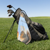 Todays-fourball Golfhanddoek (Groen)