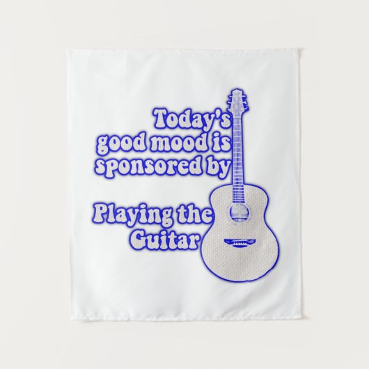 Today's good mood is sponsored by the guitar wandkleed (Voorkant)