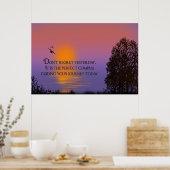 Today's Sunrise Poster (Keuken)