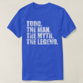 Todd Achternaam Todd Achternaam Todd Achternaam T T-shirt (Design voorkant)