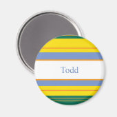 Todd Classic Stripes Magneet (Voorkant / Achterkant)