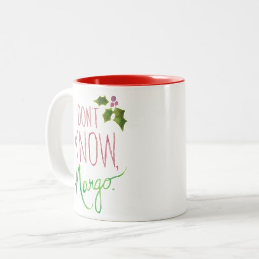 Todd en Margo Double Sided Mok (Voorkant links)