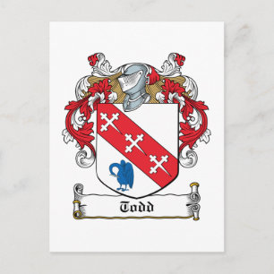 Todd Family Crest Briefkaart