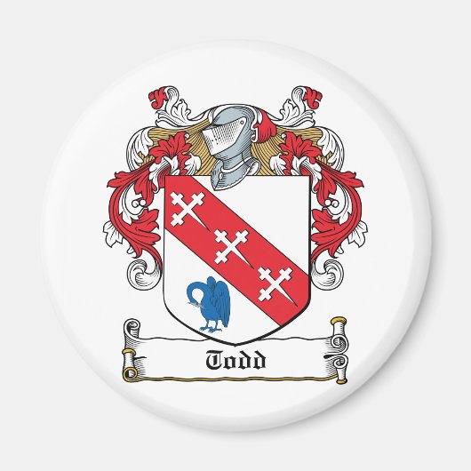 Todd Family Crest Magneet (Voorkant)