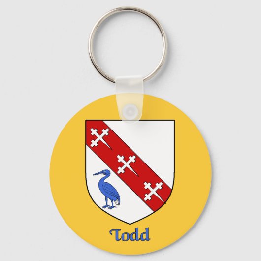 Todd Family Shield Sleutelhanger (Voorkant)