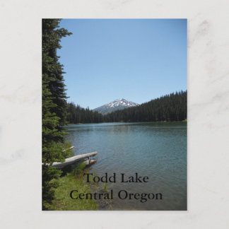 Todd Lake Central Oregon Briefkaart