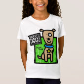 Todd Parr - bruine hond T-shirt (Voorkant)