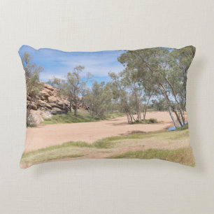Todd River en Barron Gorge Decoratief Kussen