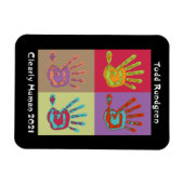 Todd Rundgren is duidelijk Human Hand Magnet Magneet (Horizontaal)