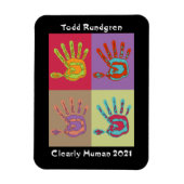 Todd Rundgren is duidelijk Human Hand Magnet Magneet (Verticaal)