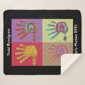 Todd Rundgren: Vluchten van 50 x 60 inch  Sherpa Deken (Voorkant (horizontaal))