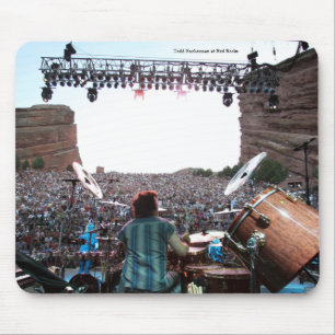 Todd Sucherman achter kit bij Red Rocks Muismat