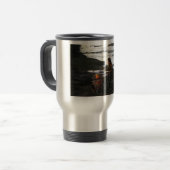 Todd Sucherman "Methods & Mechanics"-reismachine Reisbeker (Voorkant links)